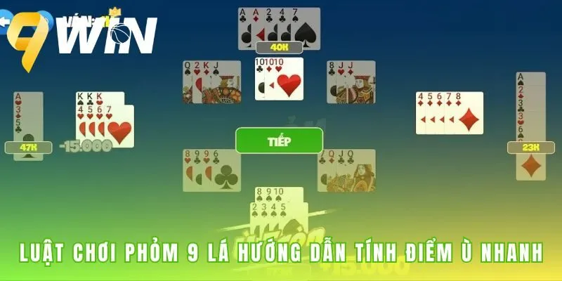 Luật chơi Phỏm giải thích cách tạo bộ và tính điểm Ù