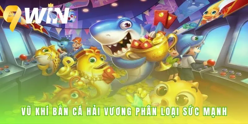 Vũ khí bắn cá Hải Vương gồm Đại Bác cơ bản và Laze xuyên thấu